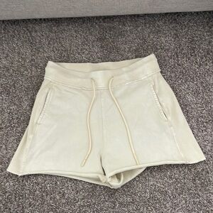 Target Joy Lab Lounge Shorts in Cream